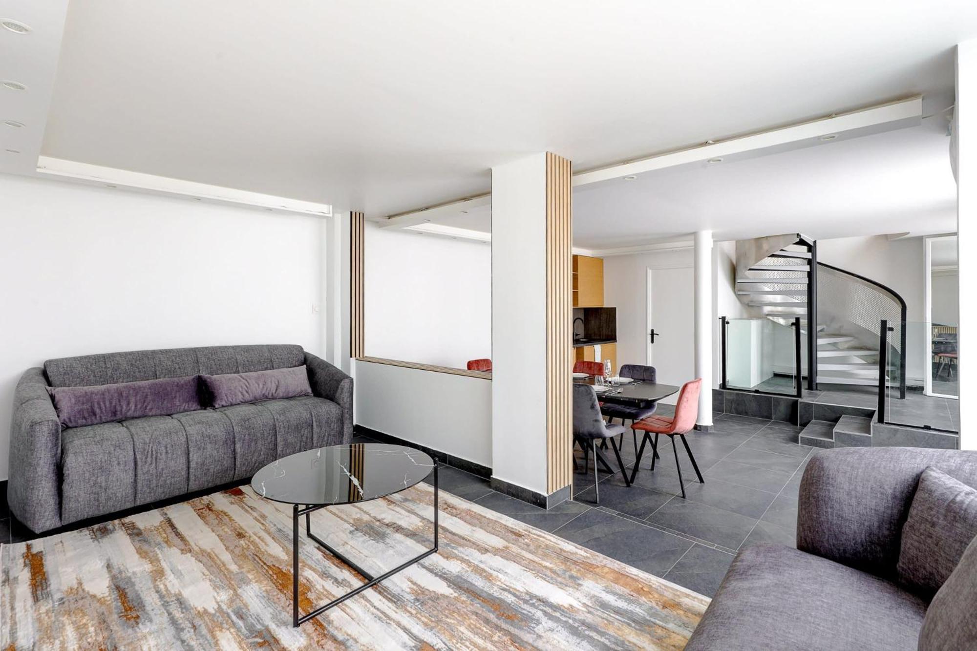 Charming Duplex With Ac Near Picpus *